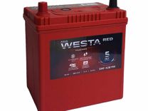 Аккумулятор автомобильный WESTA RED Asia 50Ah 480A (п.п.)